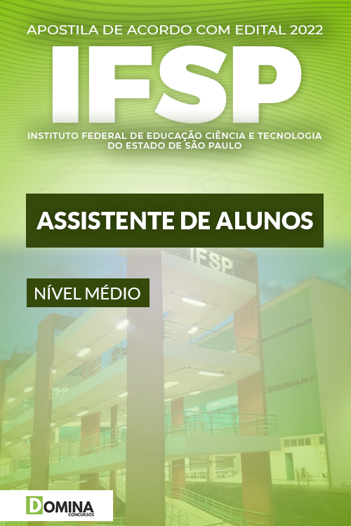Download Apostila Concurso IFSP 2022 Assistente de Alunos