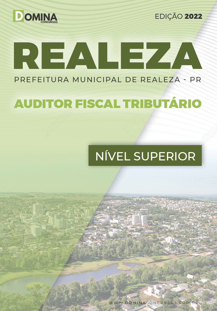 Apostila Pref Realeza PR 2022 Auditor Fiscal Tributário