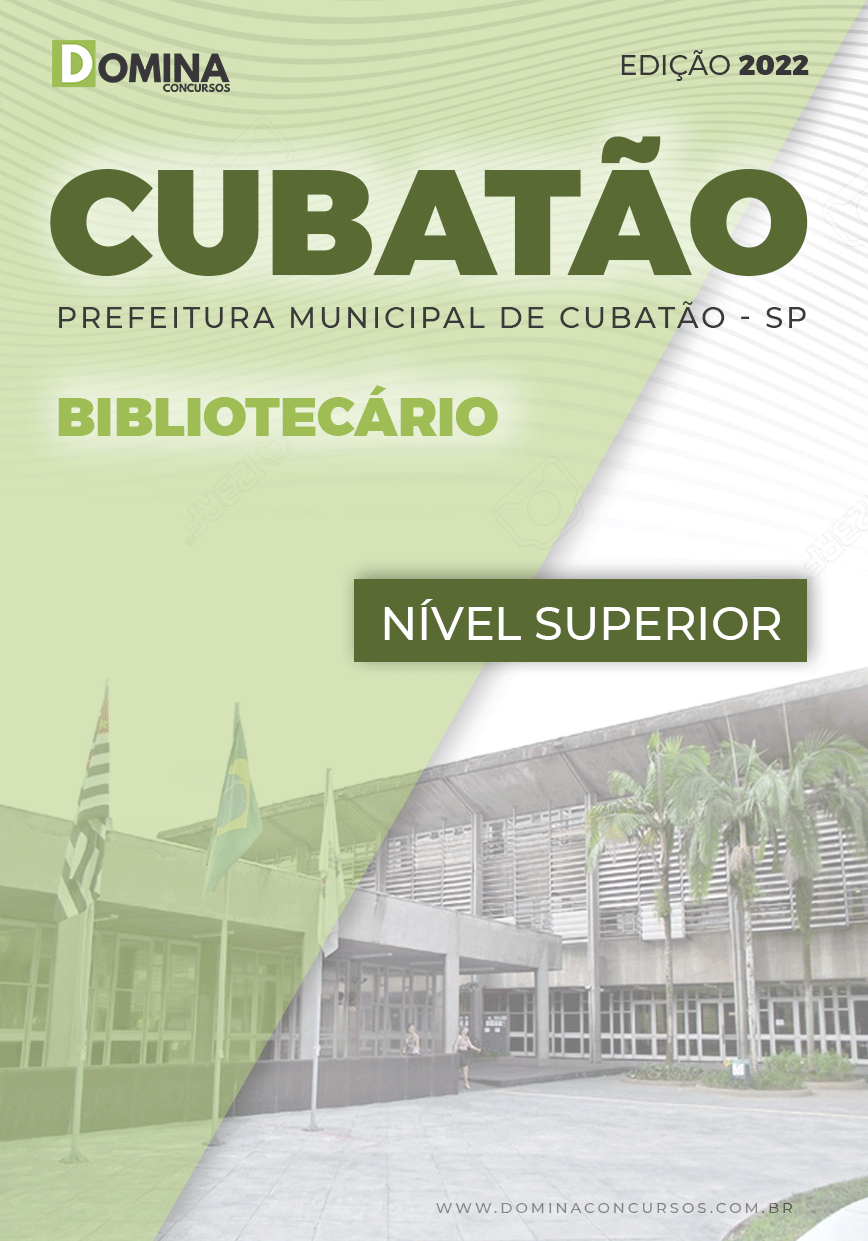 Apostila Concurso Pref Cubatão SP 2022 Bibliotecário
