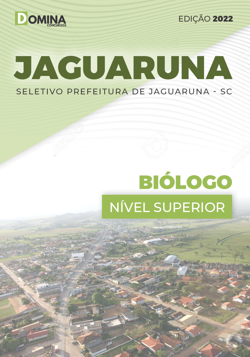 Apostila Digital Seletivo Pref Jaguaruna SC 2022 Biólogo