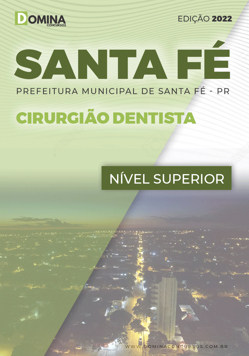 Apostila Pref Santa Fé PR 2022 Cirurgião Dentista