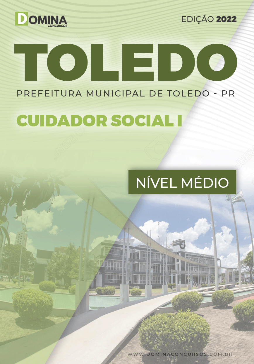 Apostila Concurso Pref Toledo PR 2022 Cuidador Social I