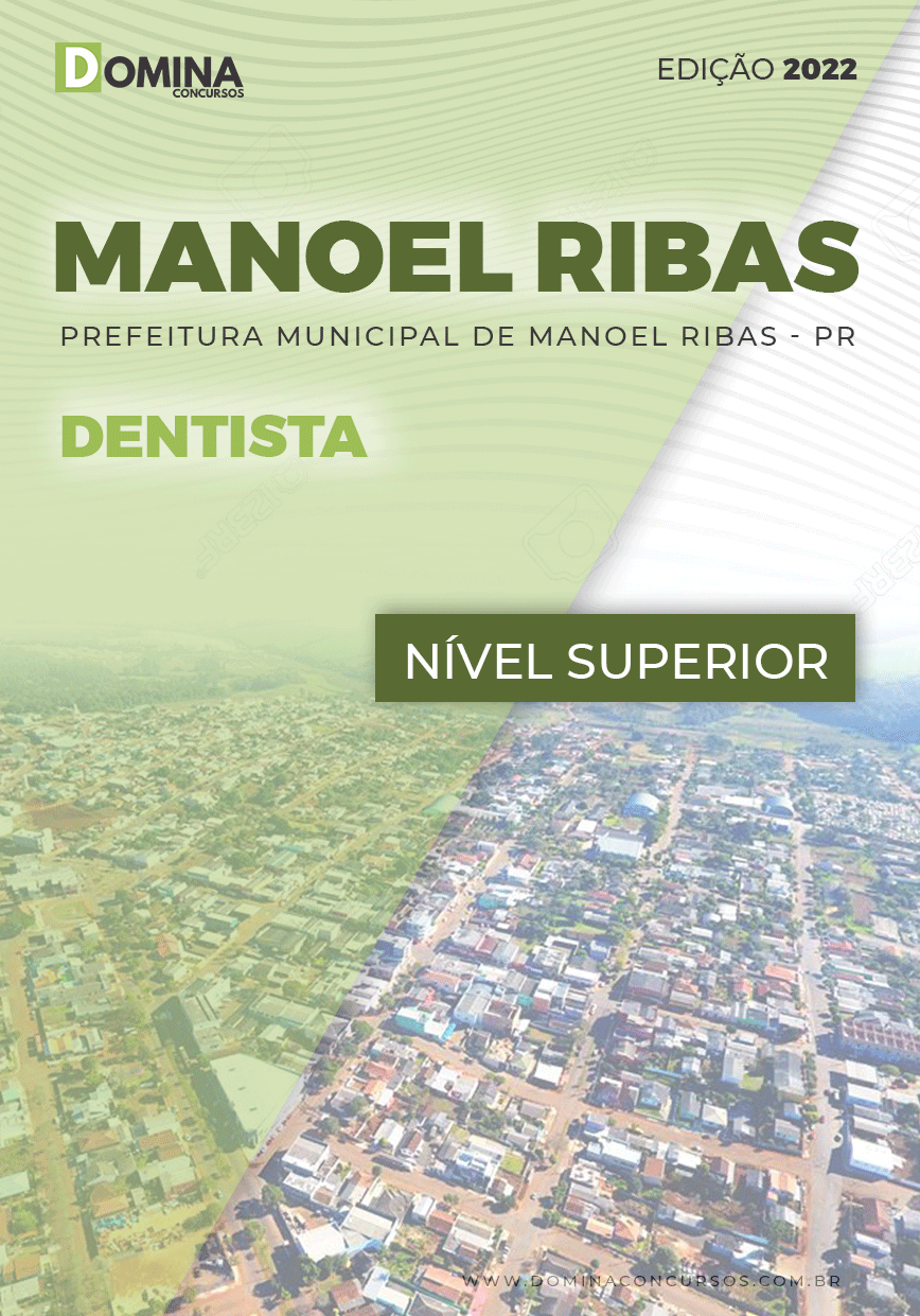 Apostila Concurso Pref Manoel Ribas PR 2022 Dentista