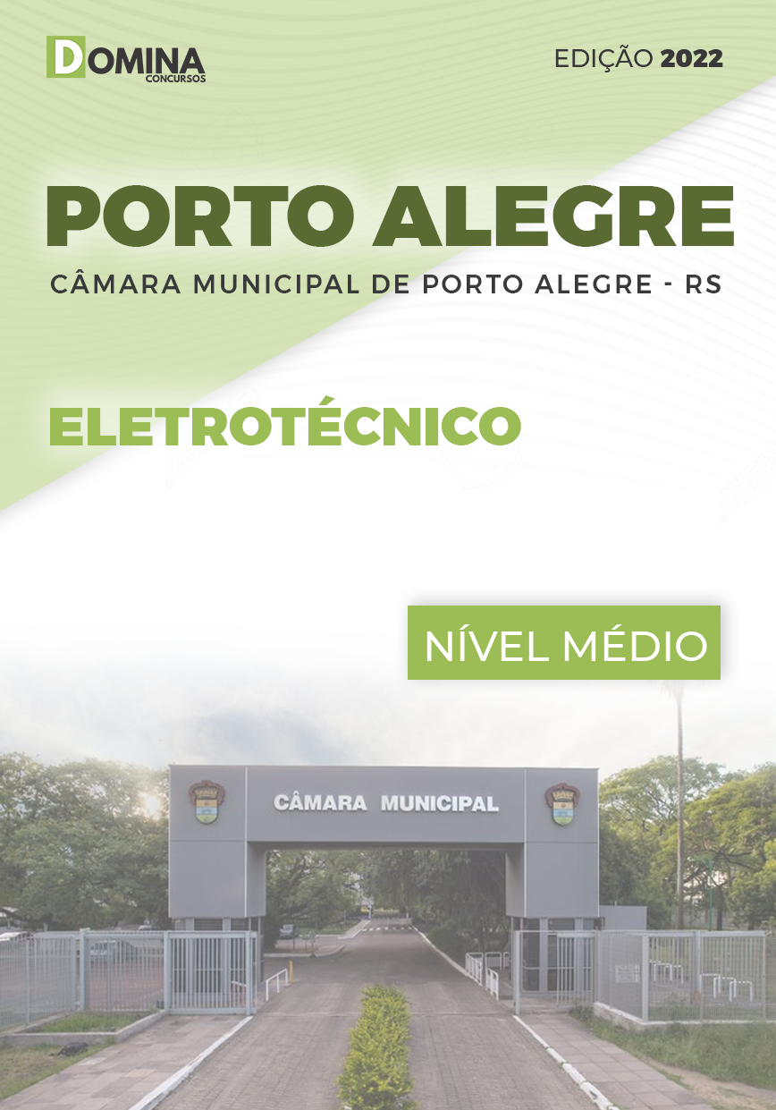Apostila Câmara Porto Alegre RS 2022 Eletrotécnico