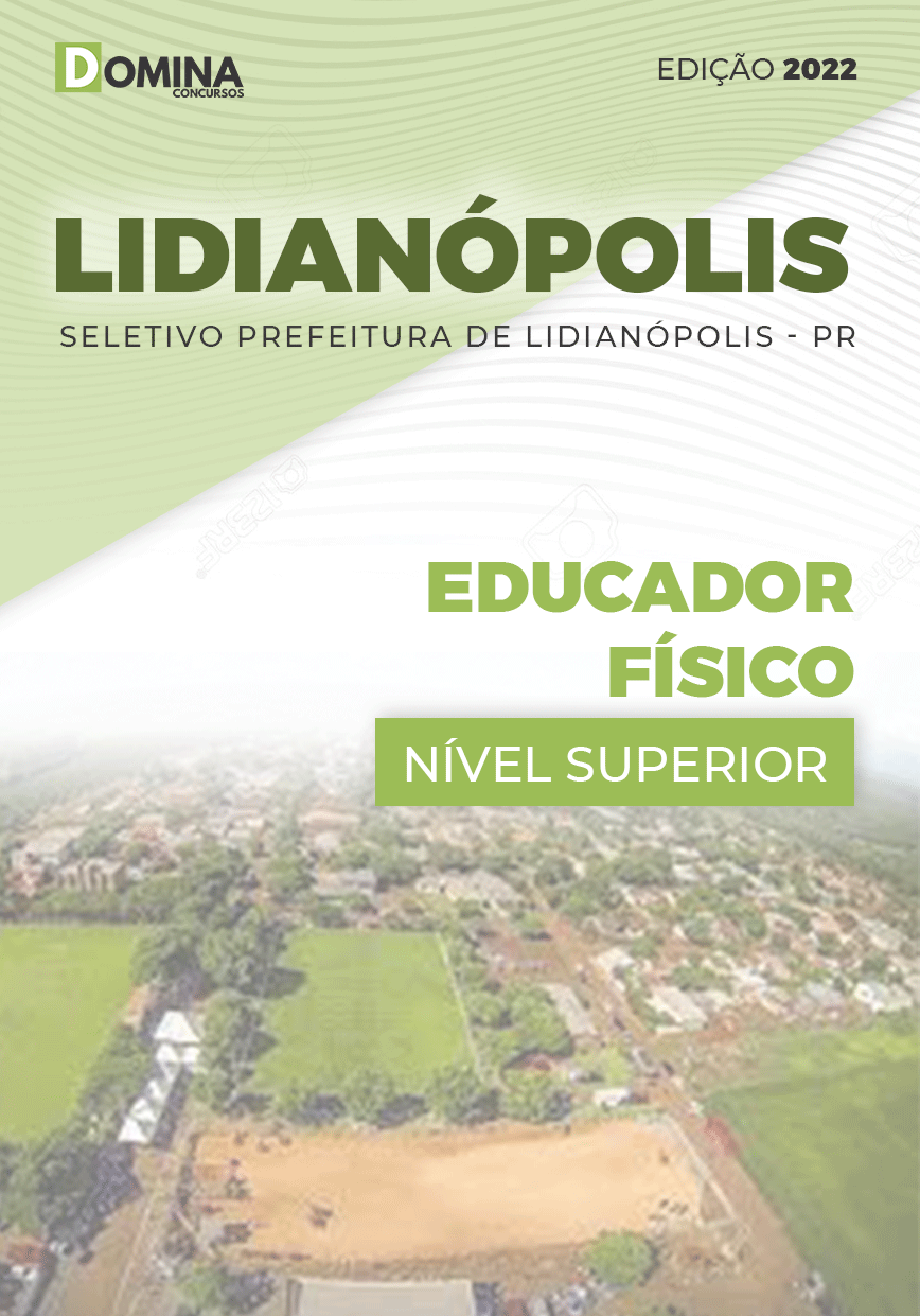 Apostila Concurso Pref Lidianópolis PR 2022 Educador Físico