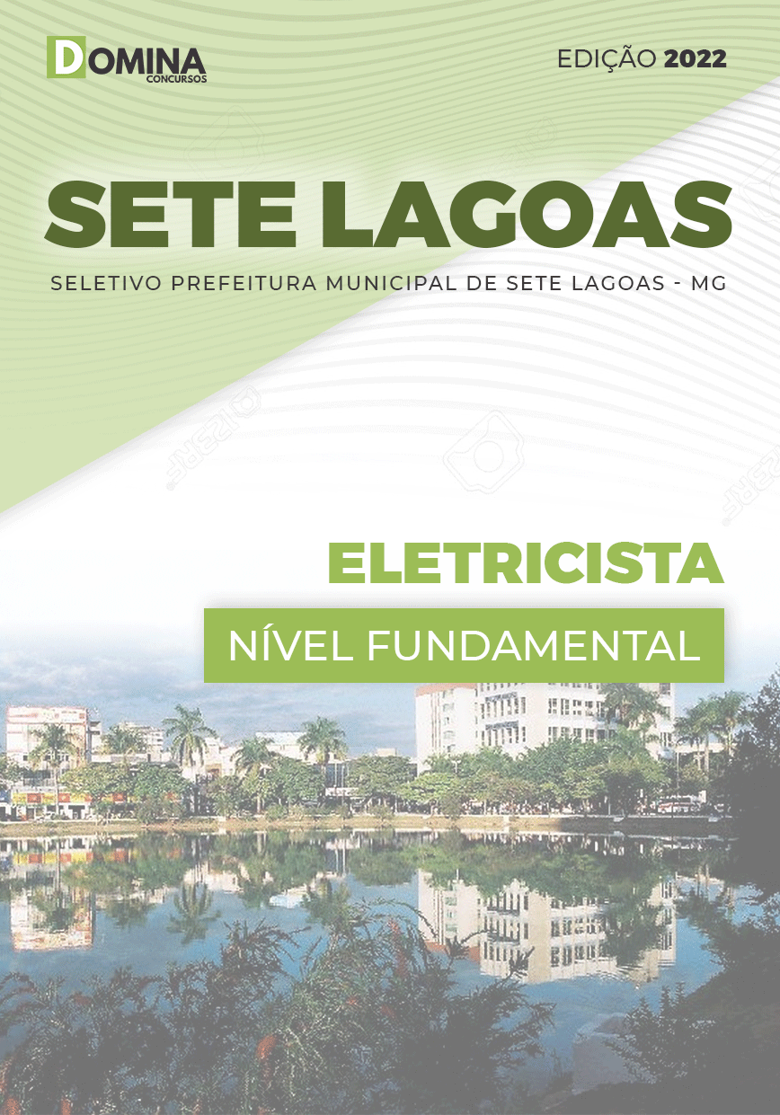 Apostila Digital Pref Sete Lagos MG 2022 Eletricista