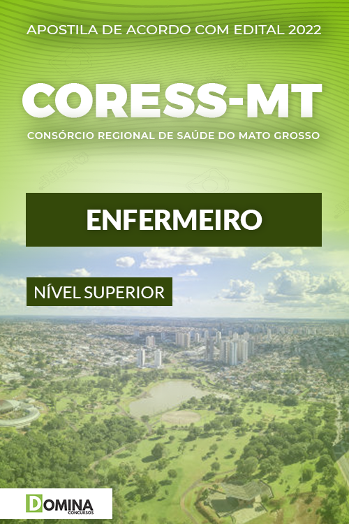 Download Apostila Concurso CORESS MT 2022 Enfermeiro