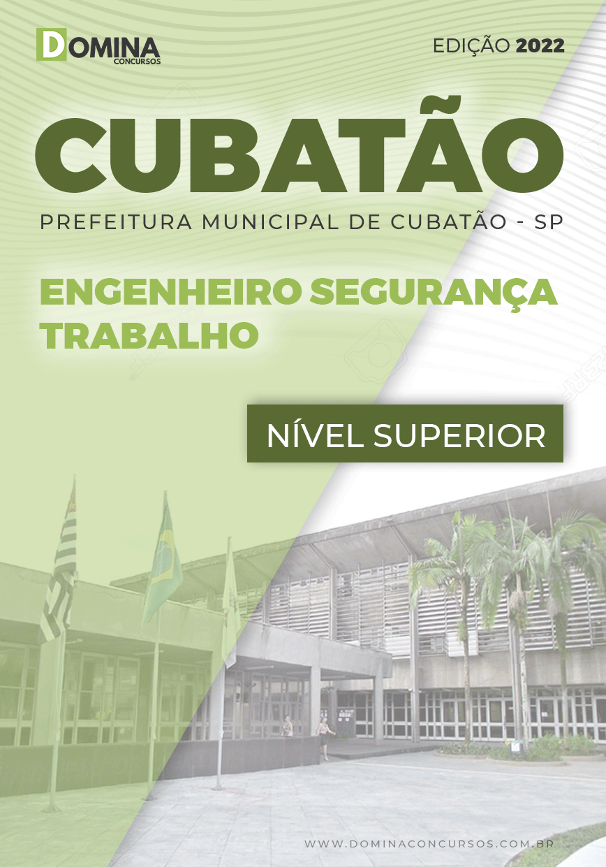 Apostila Pref Cubatão SP 2022 Engenheiro Segurança Trabalho