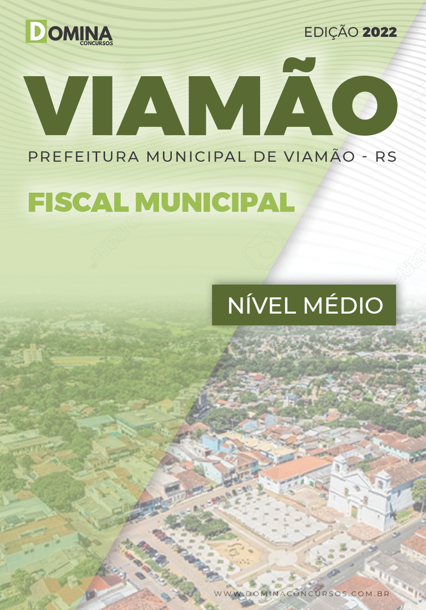 Apostila Digital Pref Viamão RS 2022 Fiscal Municipal