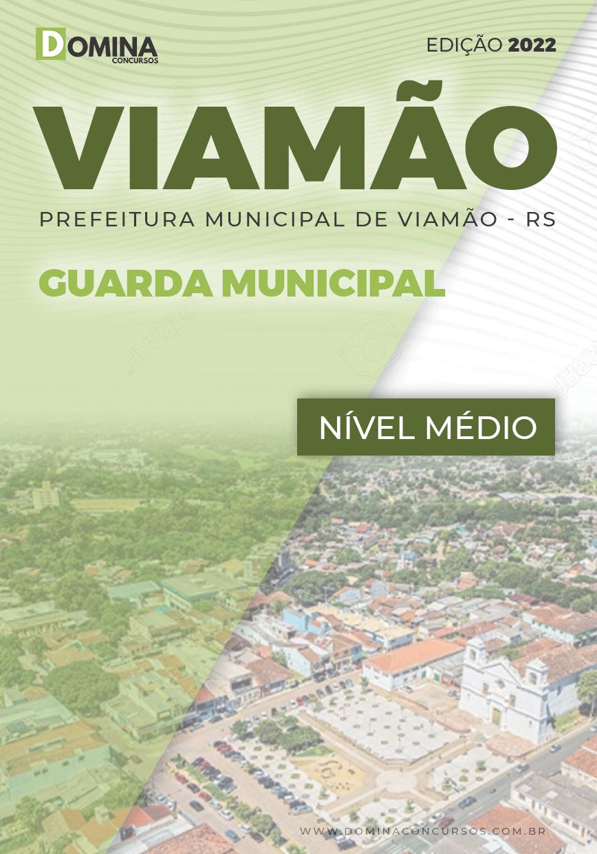 Apostila Digital Pref Viamão RS 2022 Guarda Municipal