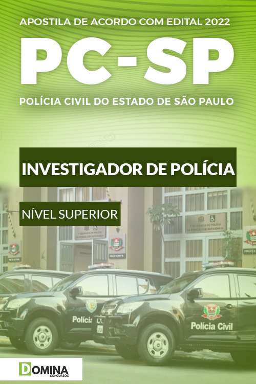 Apostila Concurso PC SP 2022 Investigador de Polícia