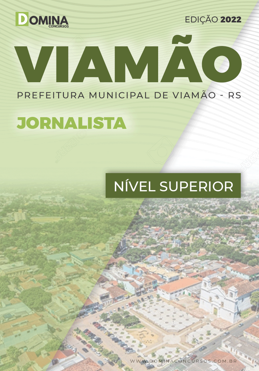 Apostila Digital Concruso Pref Viamão RS 2022 Jornalista