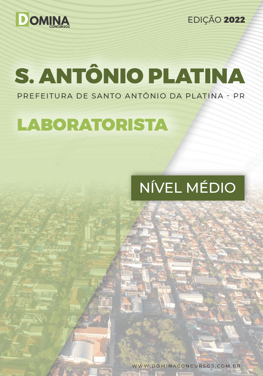 Apostila Santo Antônio Platina PR 2022 Laboratorista