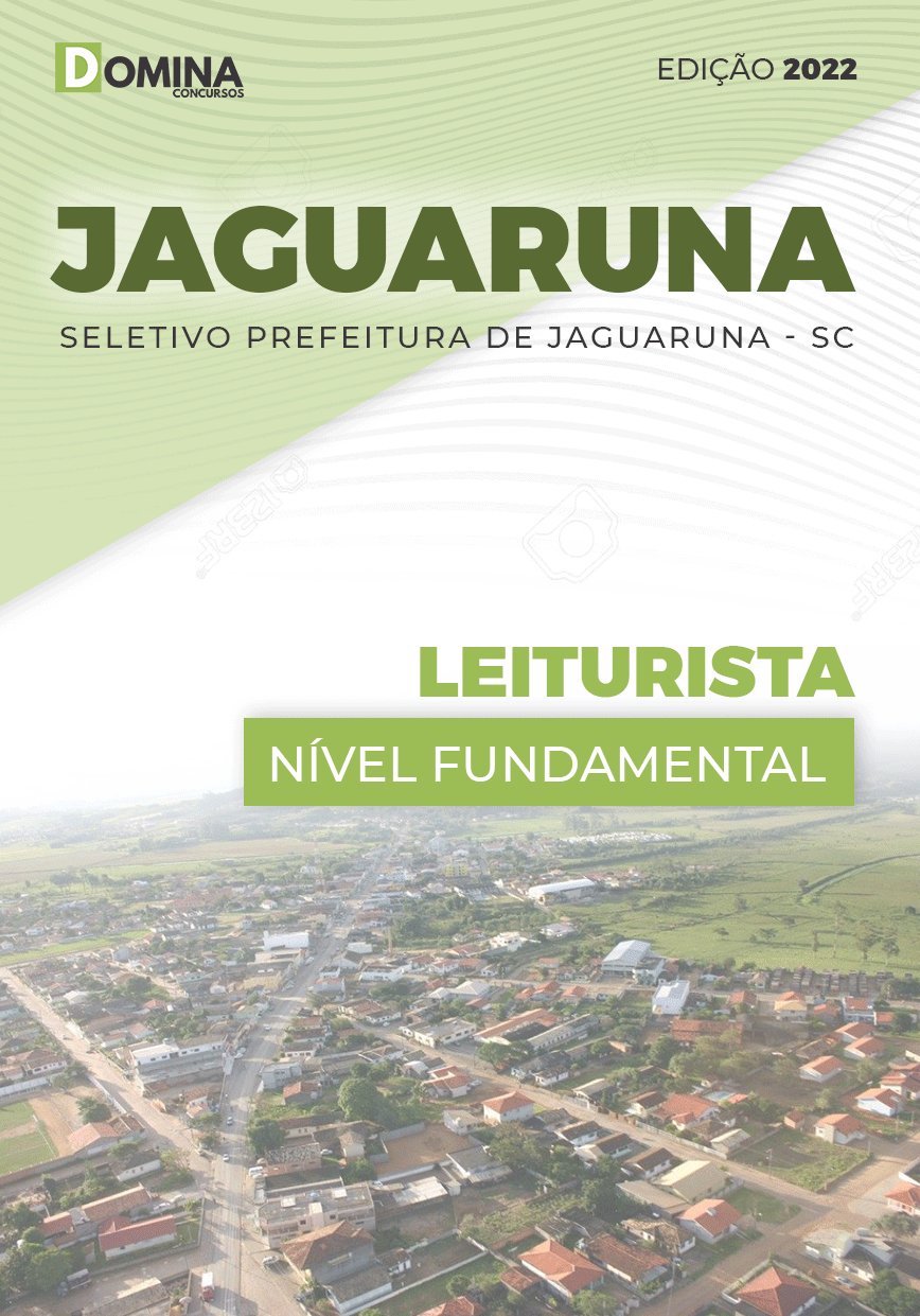 Apostila Concurso Pref Jaguaruna SC 2022 Leiturista