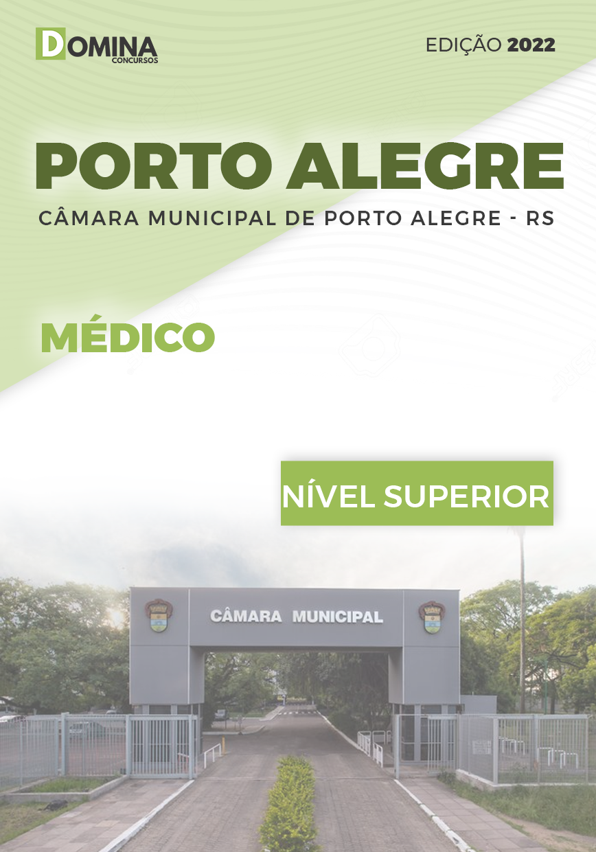 Apostila Concurso Câmara Porto Alegre RS 2022 Médico
