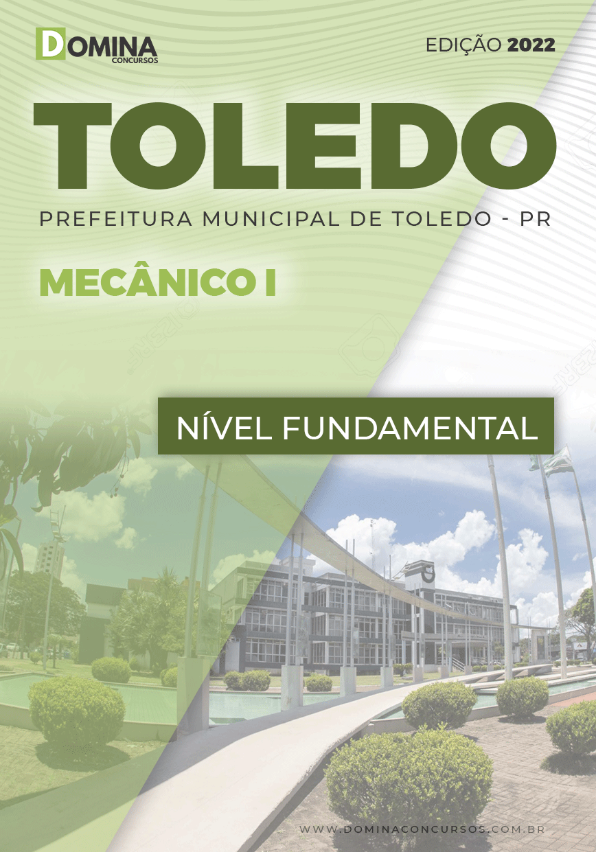 Apostila Digital Concurso Pref Toledo PR 2022 Mecânico