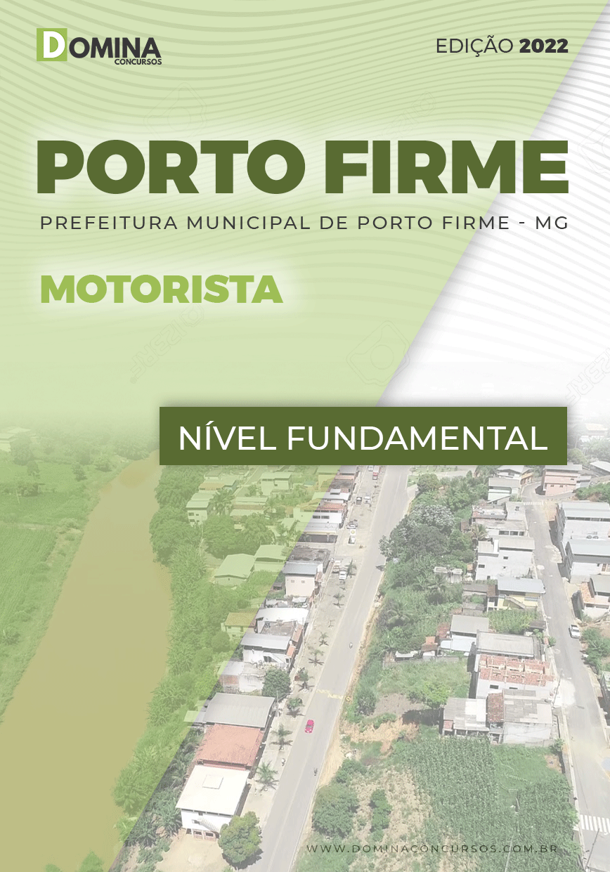 Apostila Concurso Pref Porto Firme MG 2022 Motorista