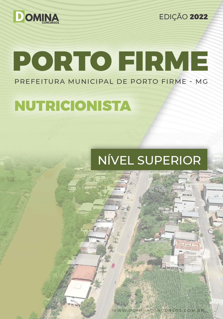 Apostila Concurso Pref Porto Firme MG 2022 Nutricionista