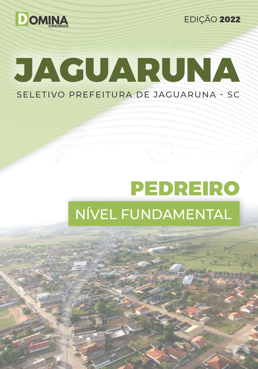 Apostila Concurso Pref Jaguaruna SC 2022 Pedreiro