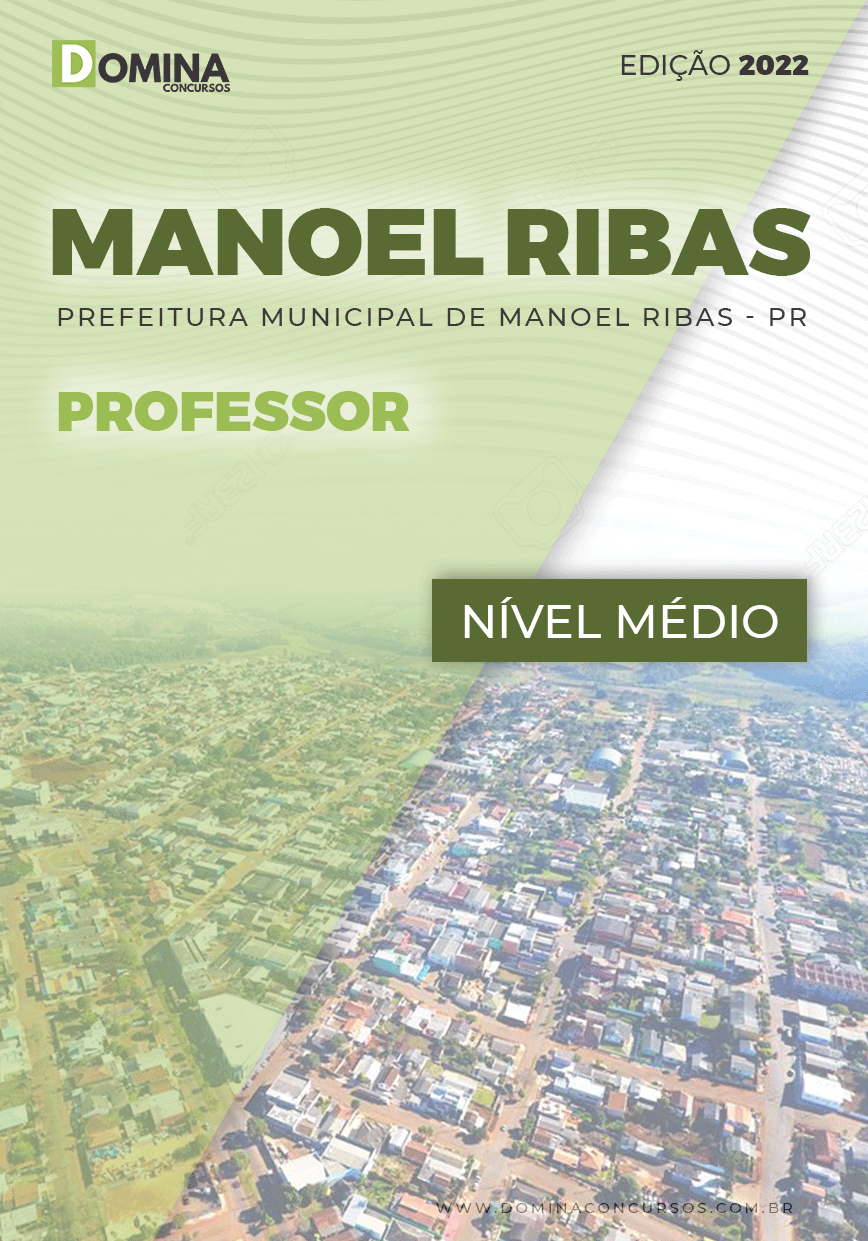 Apostila Concurso Pref Manoel Ribas PR 2022 Professor