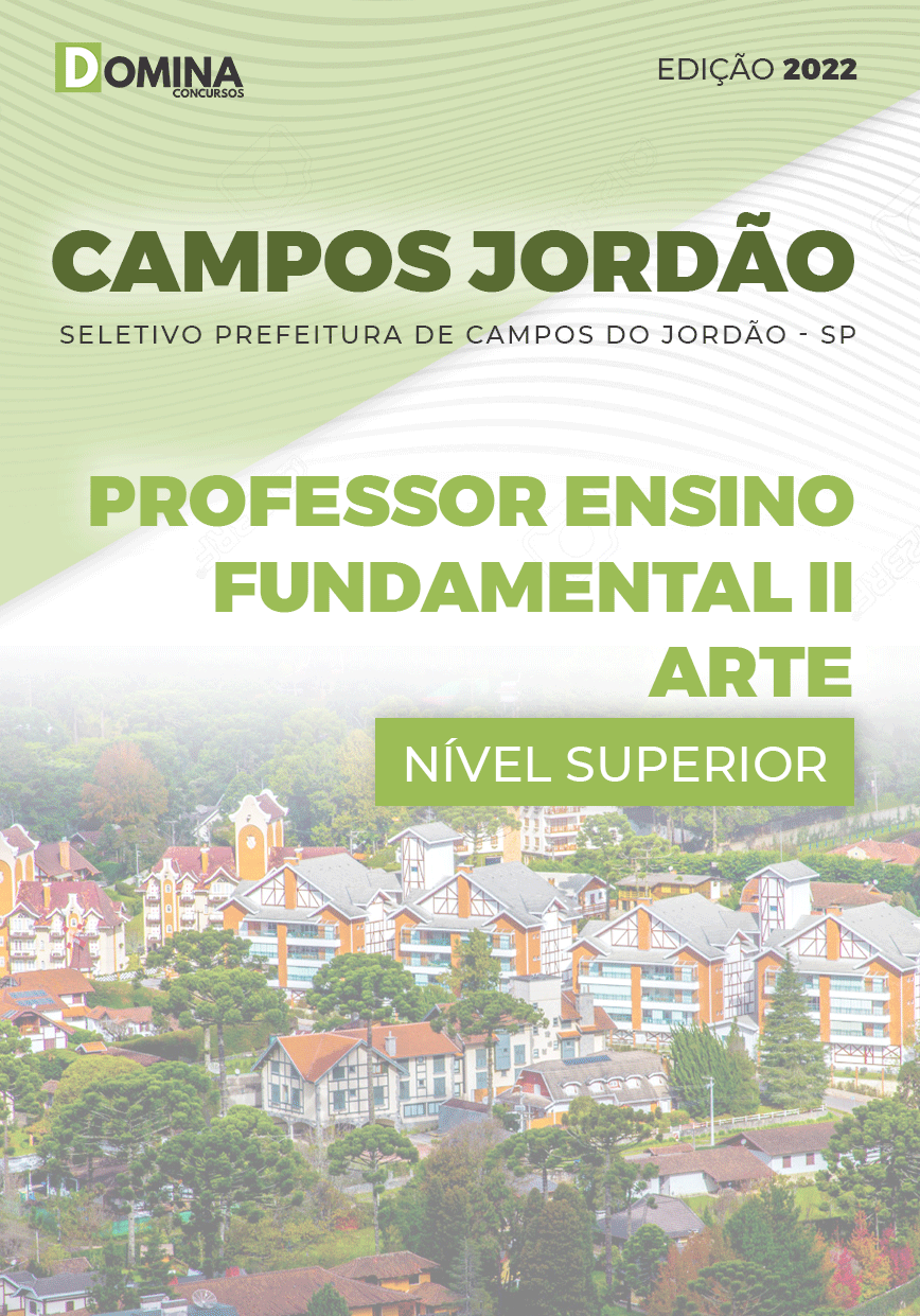Apostila Campos Jordão SP 2022 Prof. Ens. Fund. II Arte