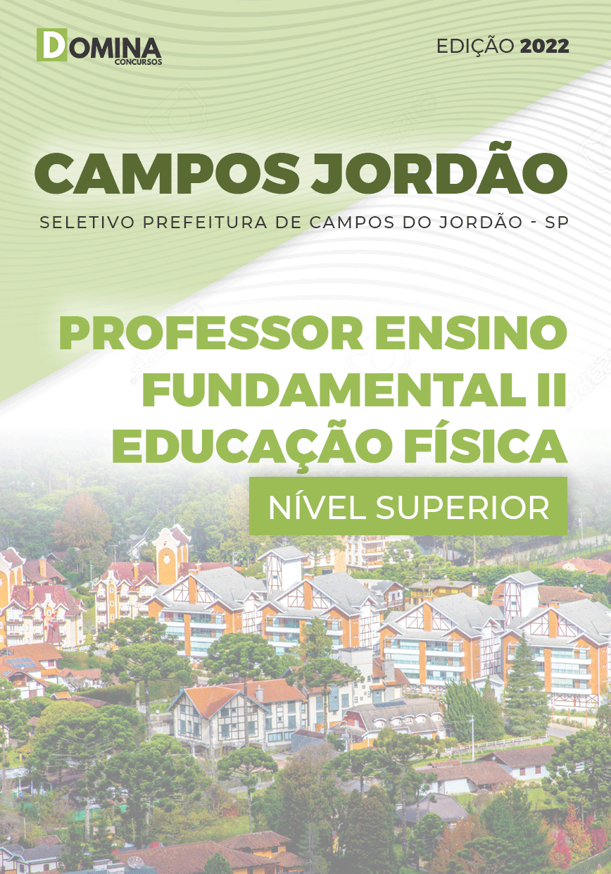 Apostila Campos Jordão SP 2022 Prof. Ens. Fund. II Educ. Física