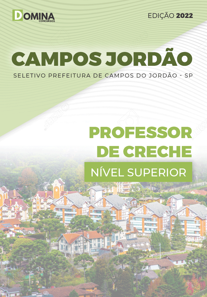 Apostila Seletivo Campos Jordão SP 2022 Professor Creche