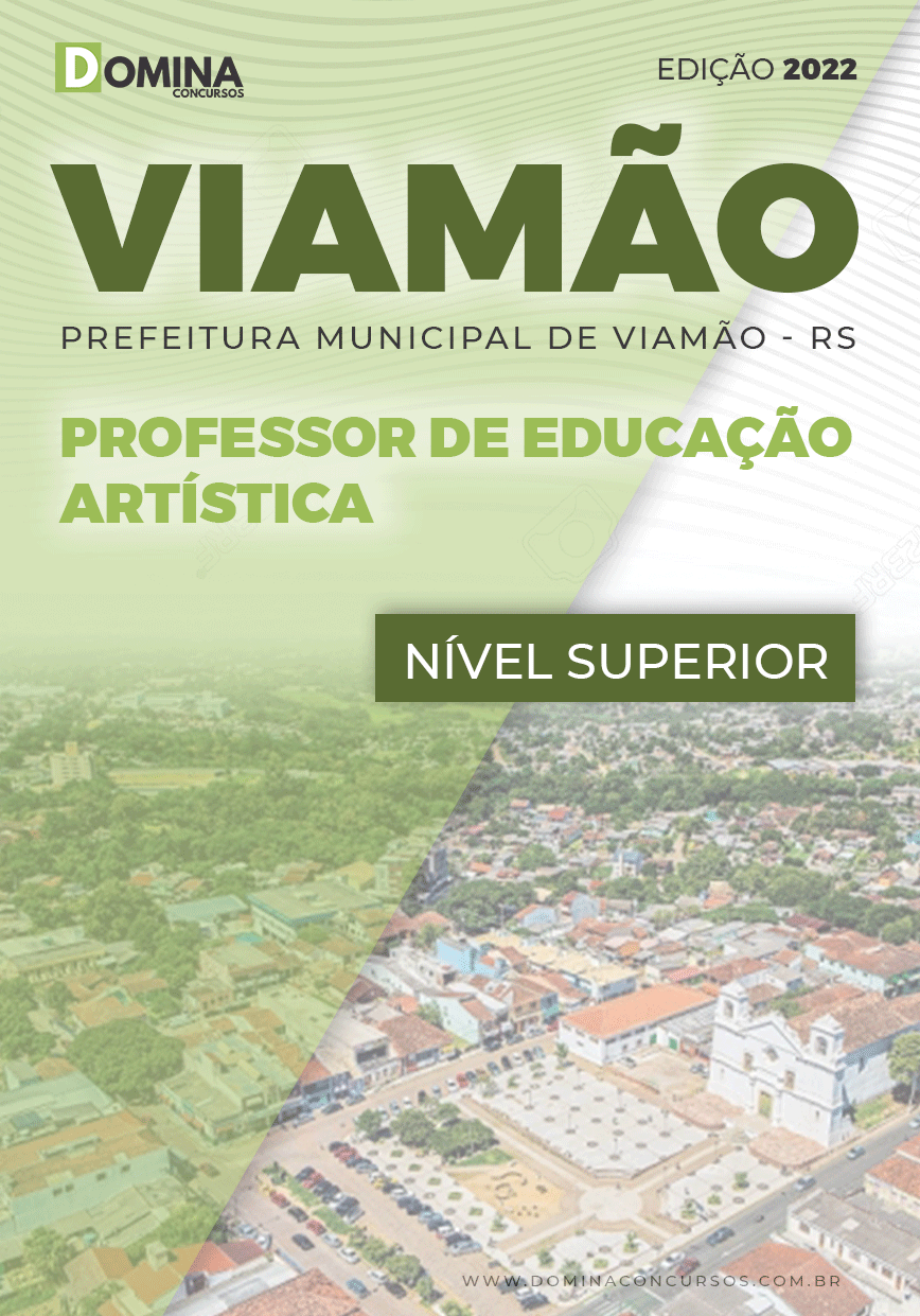 Apostila Pref Viamão RS 2022 Professor Educação Artística