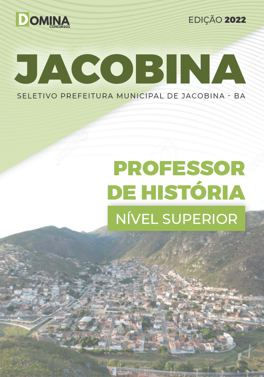 Apostila Seletivo Pref Jacobina BA 2022 Professor História