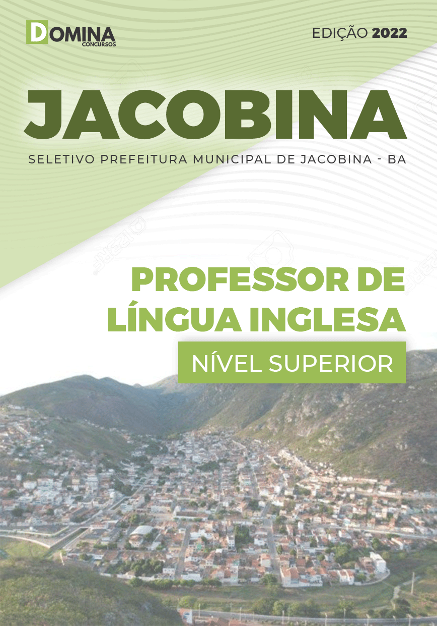 Apostila Pref Jacobina BA 2022 Professor Língua Inglesa