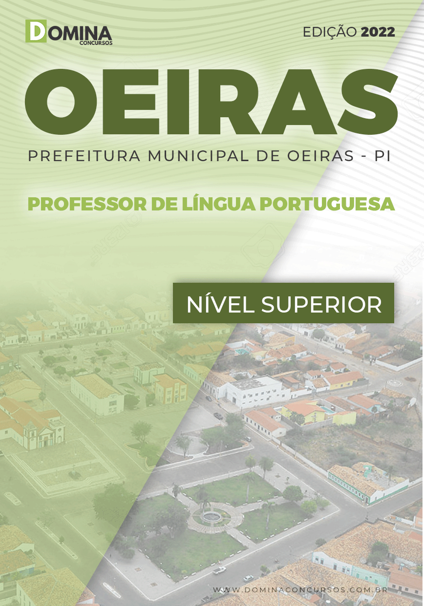 Apostila Pref Oeiras PI 2022 Professor Língua Portuguesa