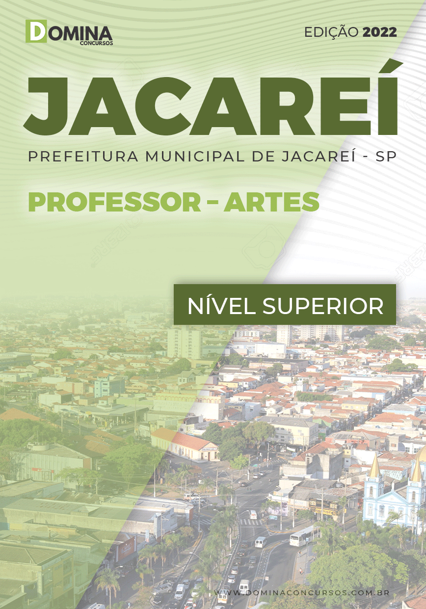 Apostila Concurso Jacareí SP 2022 Professor de Artes