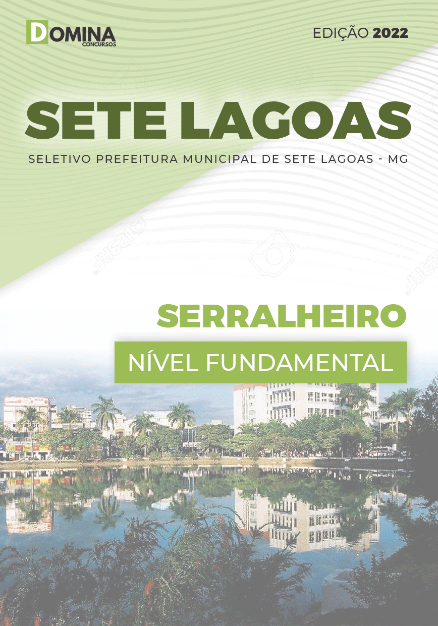 Apostila Digital Pref Sete Lagos MG 2022 Serralheiro