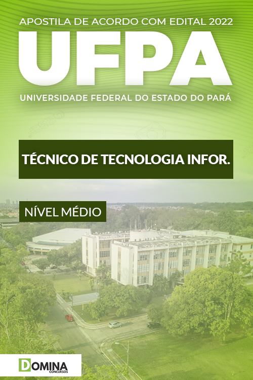 Apostila UFPA 2022 Técnico Tecnologia Informação