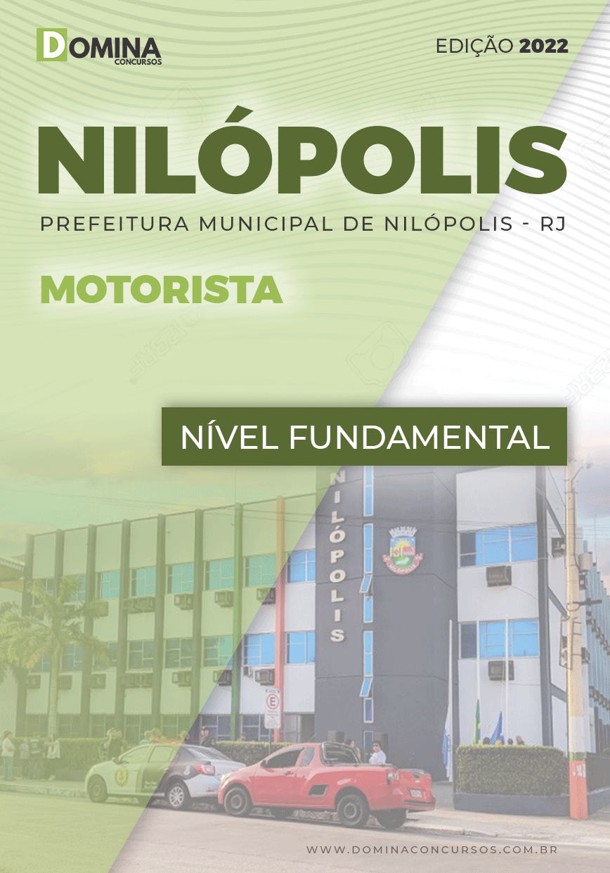 Apostila Digital Pref Concurso Nilópolis RJ 2022 Motorista