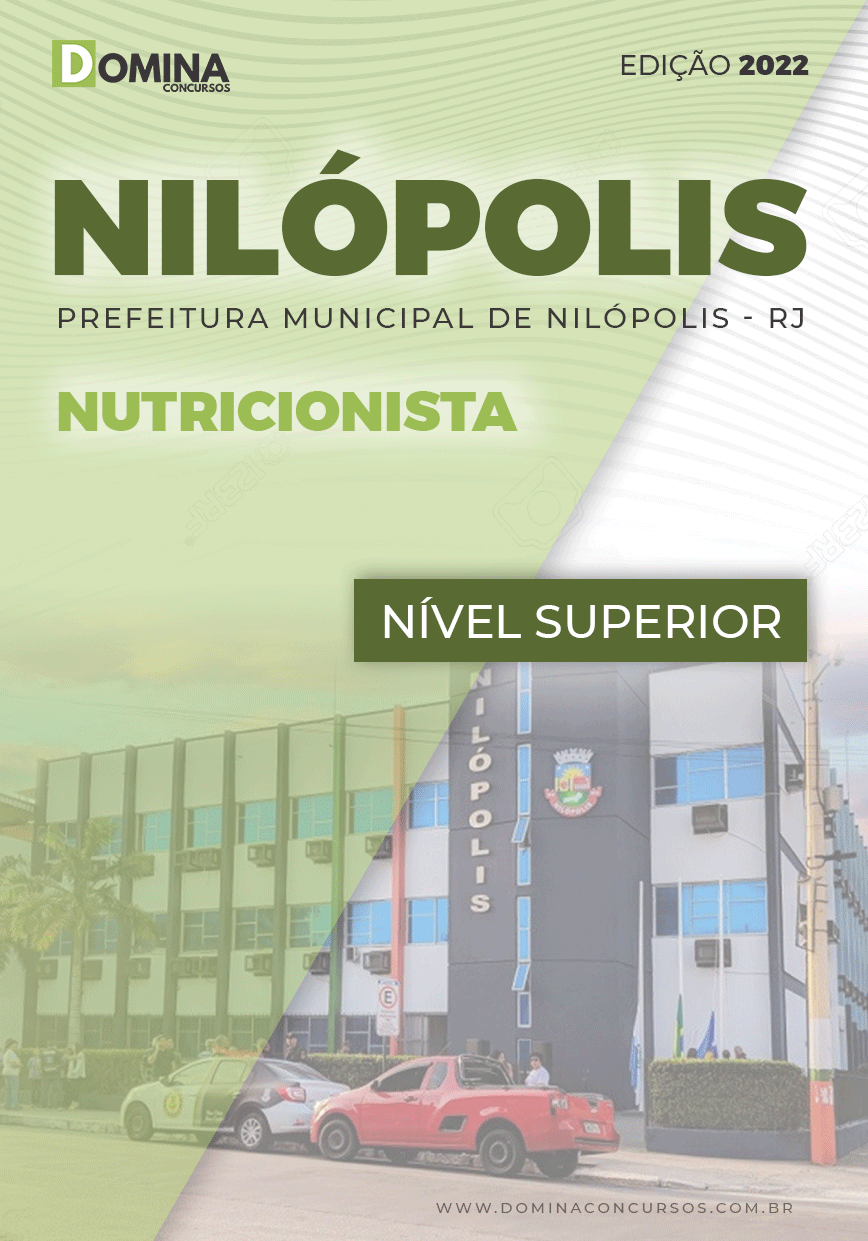 Apostila Digital Concurso Pref Nilópolis RJ 2022 Nutricionista