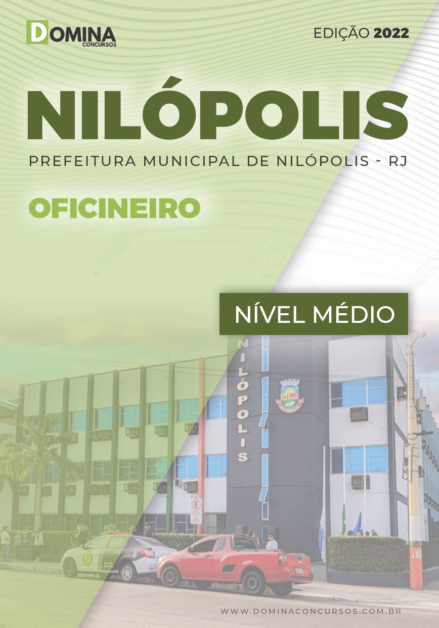 Apostila Digital Concurso Pref Nilópolis RJ 2022 Oficineiro