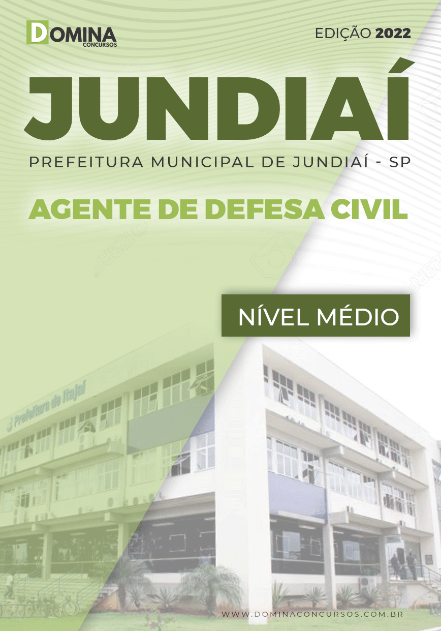 Apostila Digital Pref Jundiaí SP 2022 Agente Defesa Civil