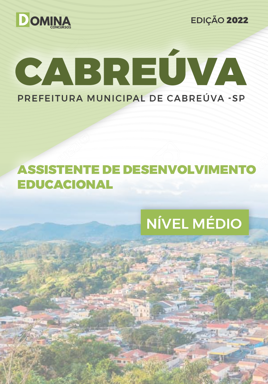 Apostila Pref Cabreúva SP 2022 Assistente Des. Educacional