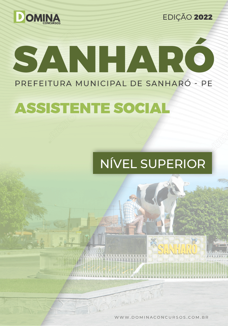 Apostila Digital Pref Sanharó PE 2022 Assistente Social