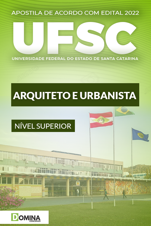 Apostila Concurso UFSC 2022 Arquiteto Urbanista