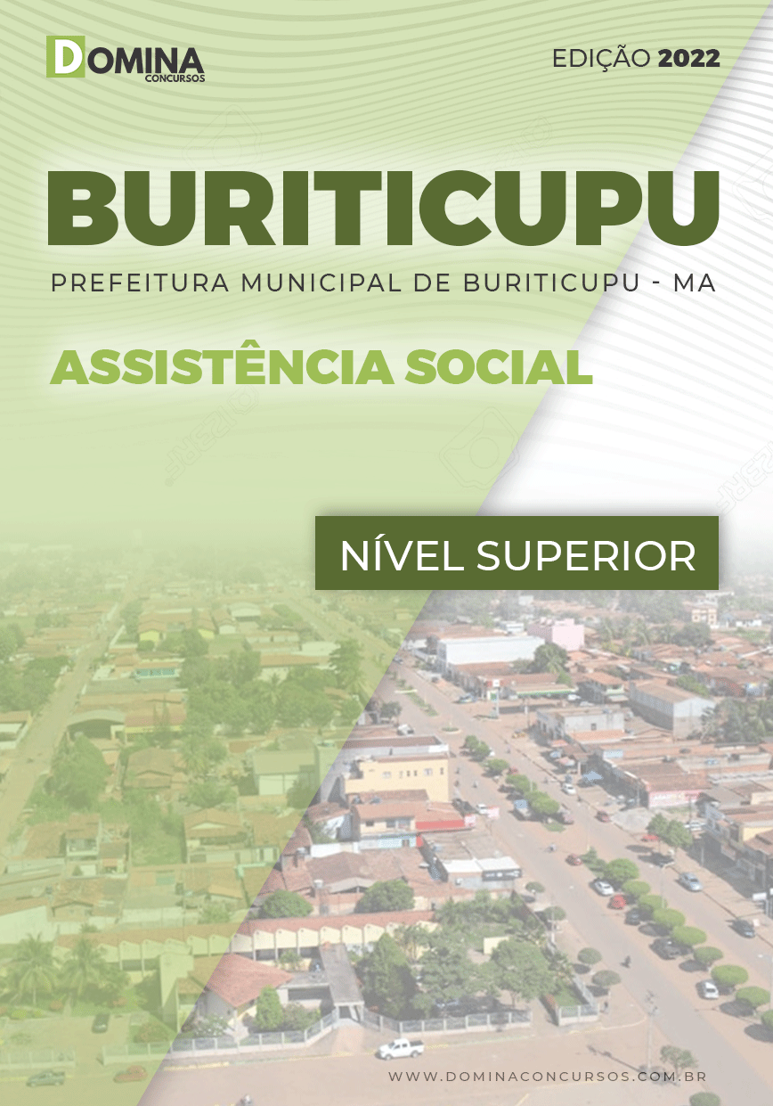 Apostila Concurso Pref Buriticupu MA 2022 Assistente Social