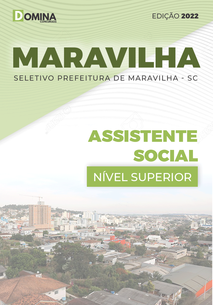 Apostila Seletivo Pref Maravilha SC 2022 Assistente Social