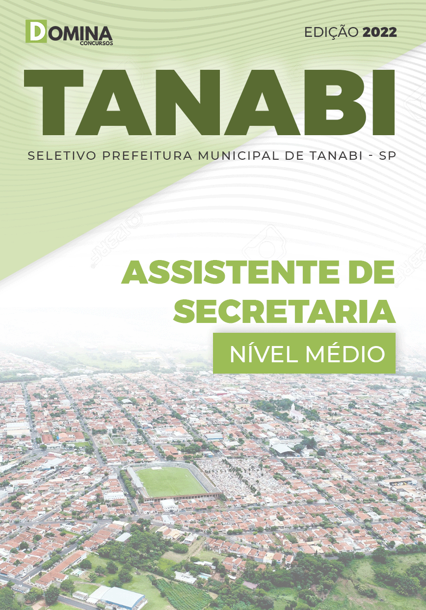 Apostila Seletivo Pref Tanabi SP 2022 Assistente Secretaria