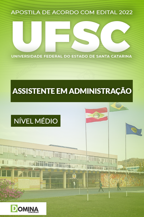 Apostila Concurso UFSC 2022 Assistente Administração