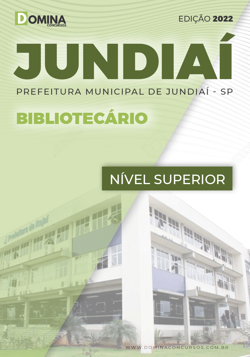 Apostila Concurso Pref Jundiaí SP 2022 Bibliotecário