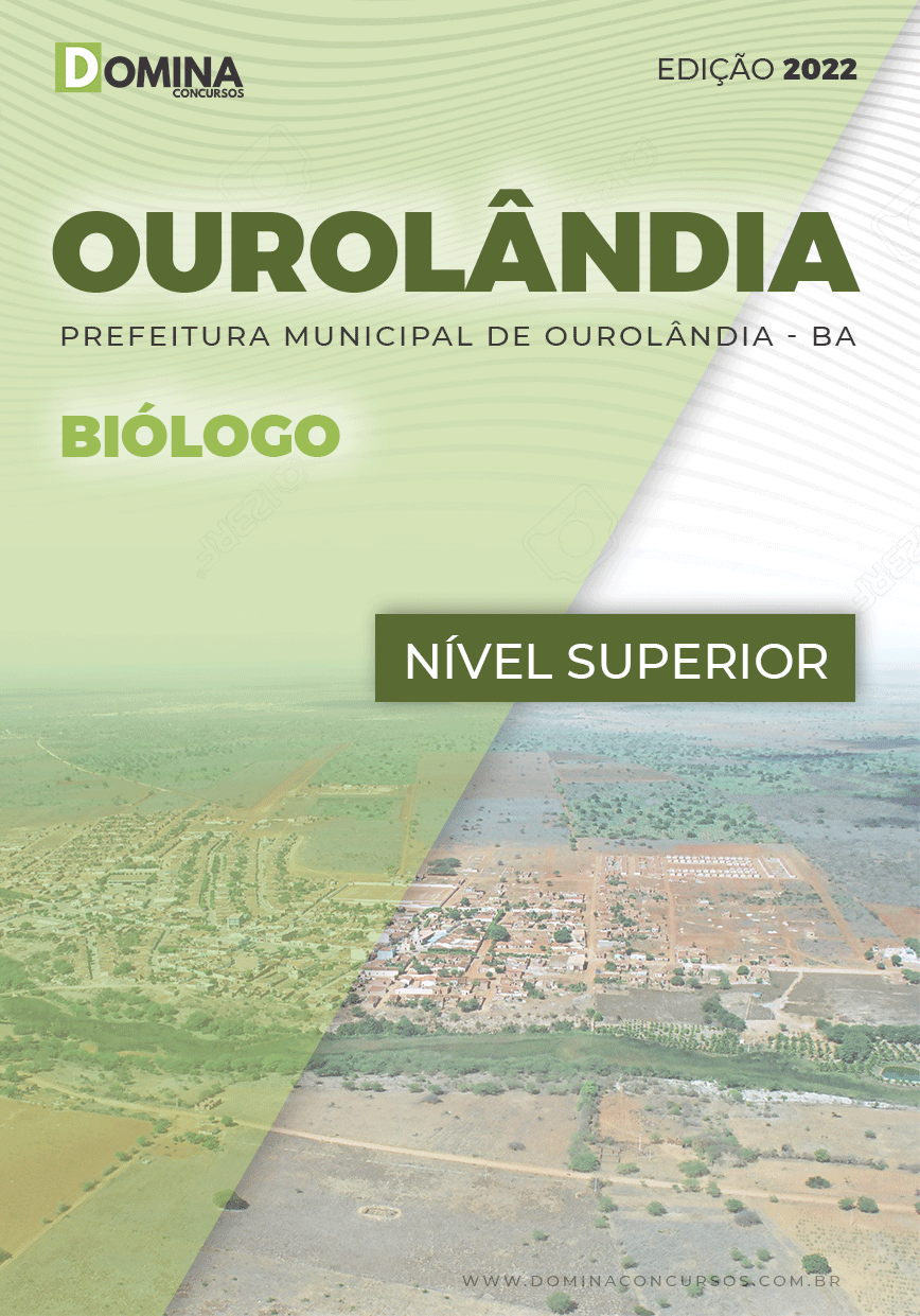 Apostila Concurso Pref Ourolândia BA 2022 Biólogo