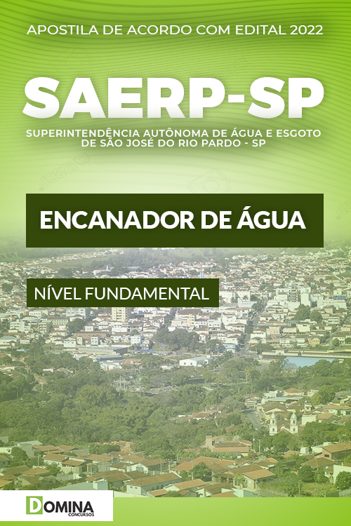 Apostila SAERP São José Rio Pardo SP 2022 Enganador Água