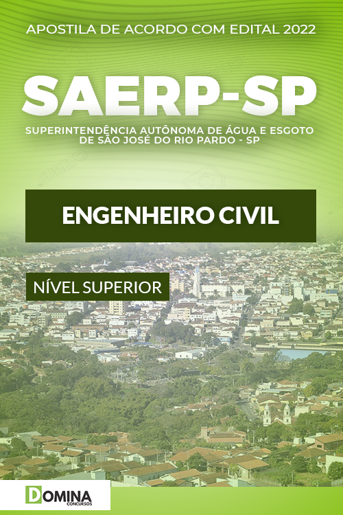 Apostila SAERP São José Rio Pardo SP 2022 Eng. Civil