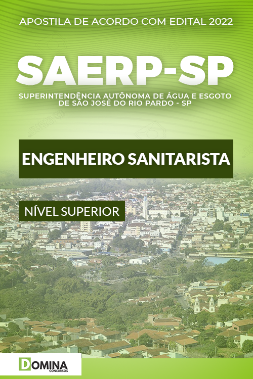 Apostila SAERP São José Rio Pardo SP 2022 Eng. Sanitarista